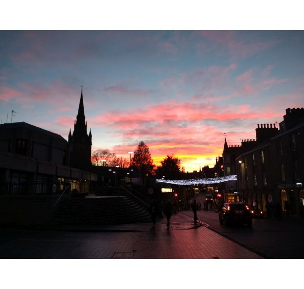 Aberdeen at night Aberdeen at night